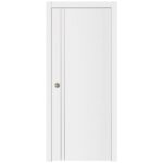 Nova Glam G-Pro 002 Soft White Laminated Modern Interior Door