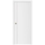 Nova Glam G-Pro 003 Soft White Laminated Modern Interior Door