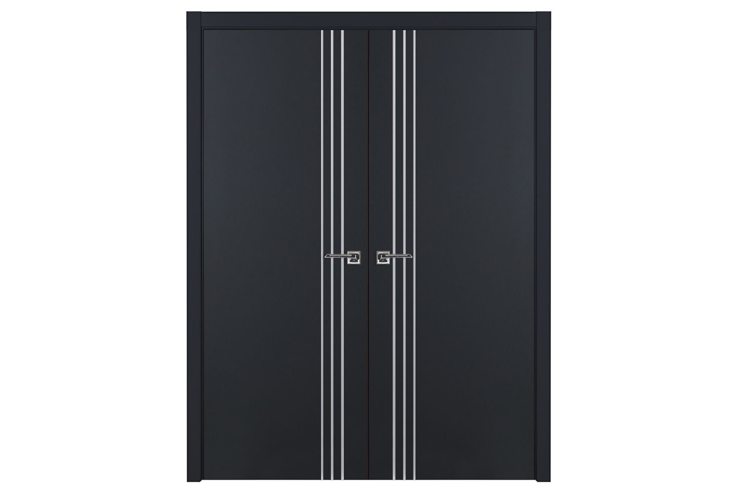 Nova Glam G-Pro 004 Soft Black Laminated Modern Interior Door