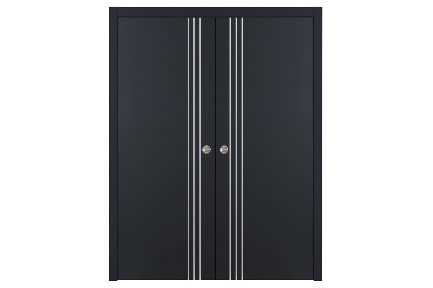 Nova Glam G-Pro 004 Soft Black Laminated Modern Interior Door