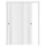 Nova Glam G-Pro 004 Soft White Laminated Modern Interior Door