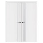 Nova Glam G-Pro 004 Soft White Laminated Modern Interior Door