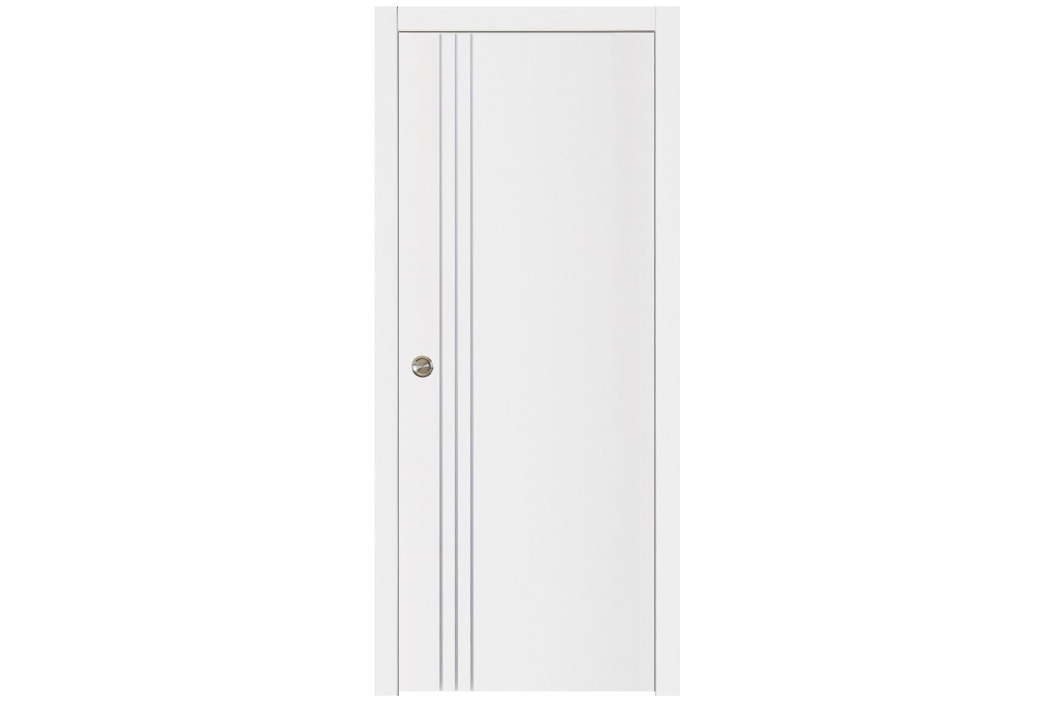 Nova Glam G-Pro 004 Soft White Laminated Modern Interior Door