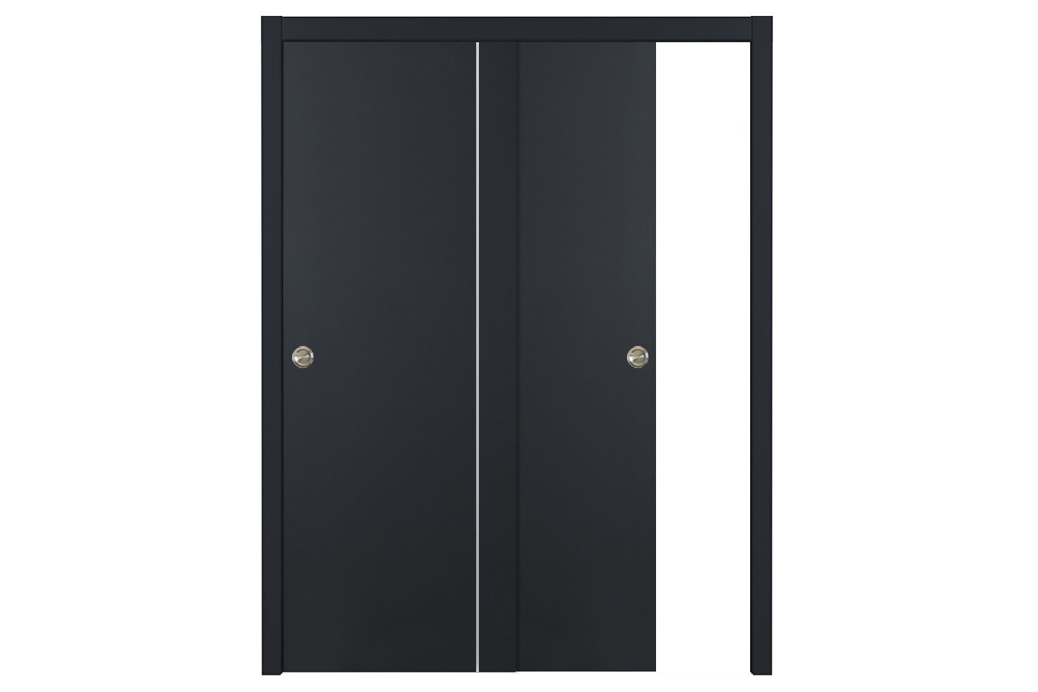 Nova Glam G-Pro 005 Soft Black Laminated Modern Interior Door