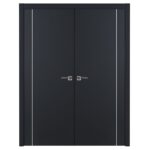 Nova Glam G-Pro 005 Soft Black Laminated Modern Interior Door