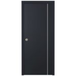 Nova Glam G-Pro 005 Soft Black Laminated Modern Interior Door