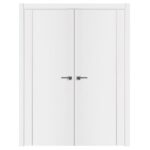 Nova Glam G-Pro 005 Soft White Laminated Modern Interior Door