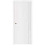 Nova Glam G-Pro 005 Soft White Laminated Modern Interior Door