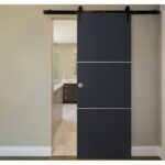 Nova Glam G-Pro 006 Soft Black Laminated Modern Interior Door