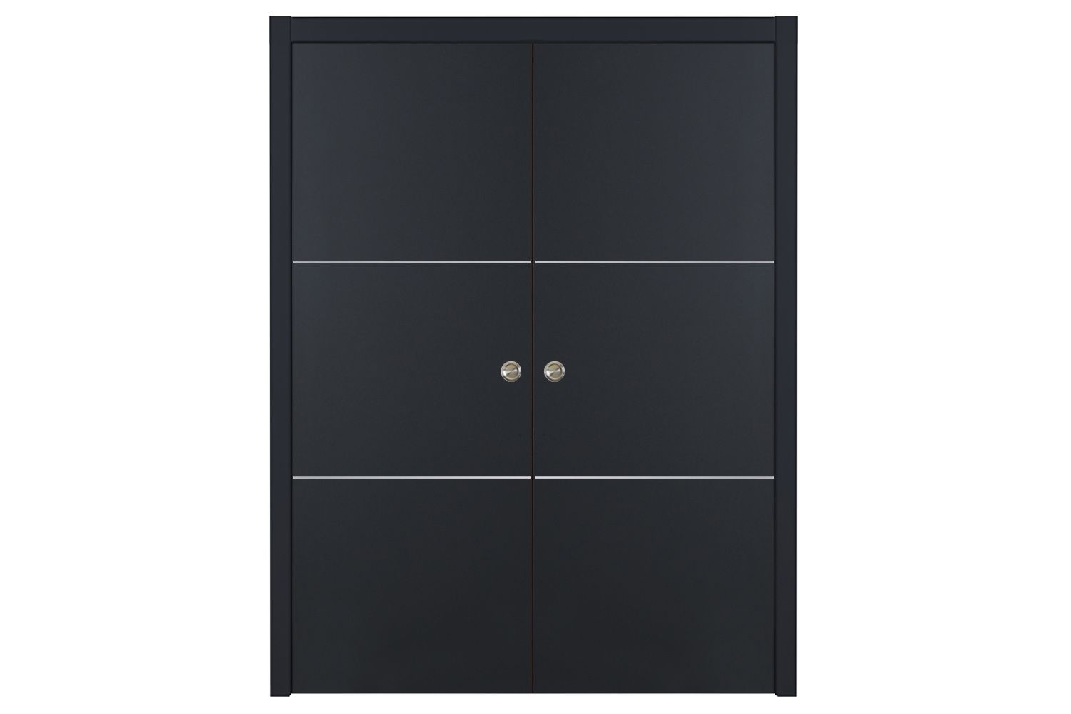 Nova Glam G-Pro 006 Soft Black Laminated Modern Interior Door