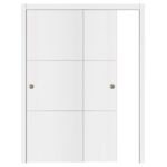 Nova Glam G-Pro 006 Soft White Laminated Modern Interior Door