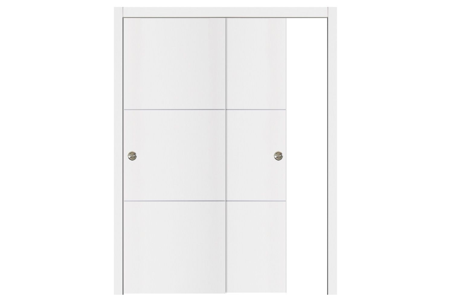 Nova Glam G-Pro 006 Soft White Laminated Modern Interior Door