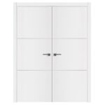 Nova Glam G-Pro 006 Soft White Laminated Modern Interior Door