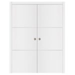 Nova Glam G-Pro 006 Soft White Laminated Modern Interior Door