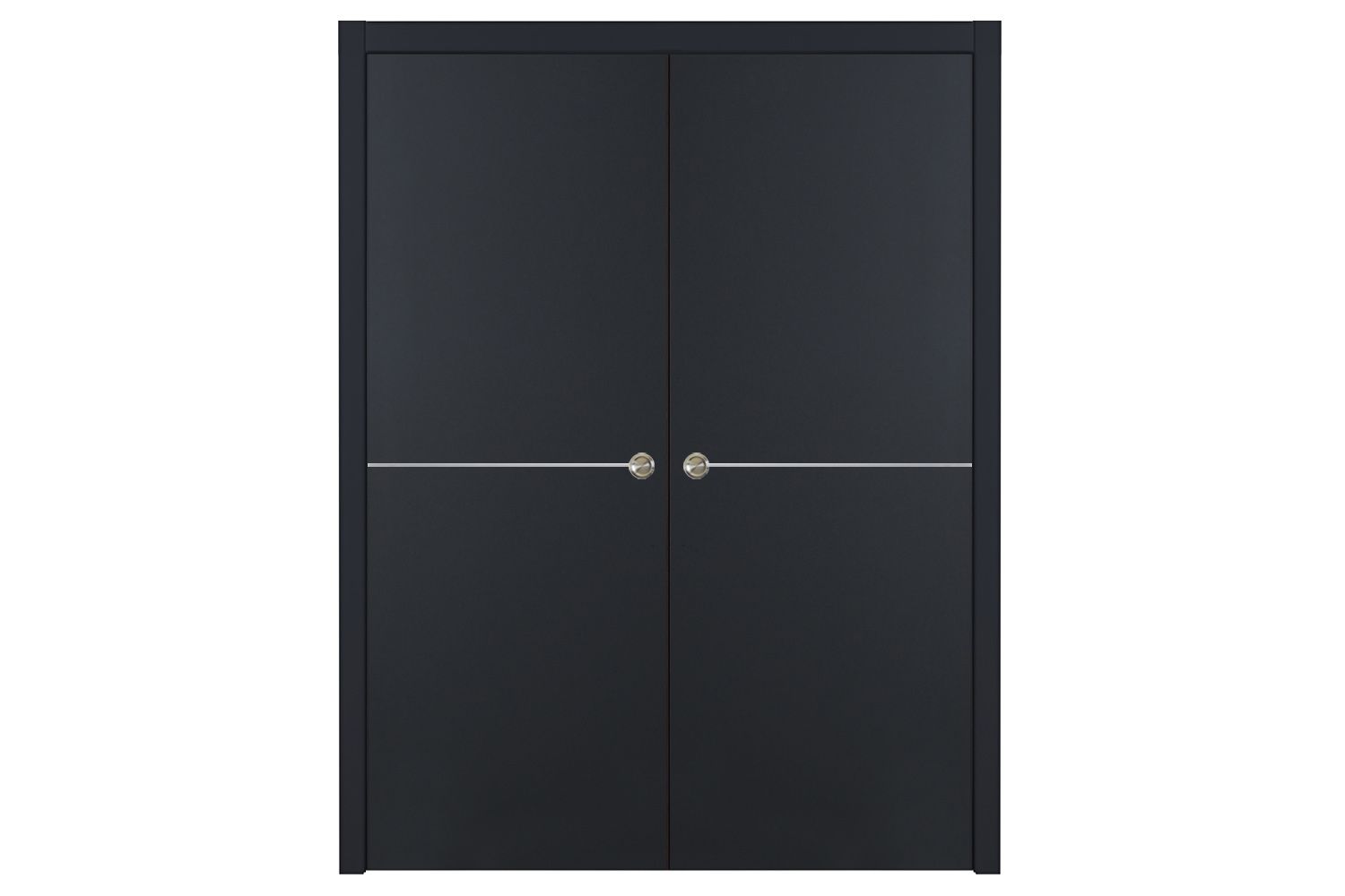 Nova Glam G-Pro 007 Soft Black Laminated Modern Interior Door