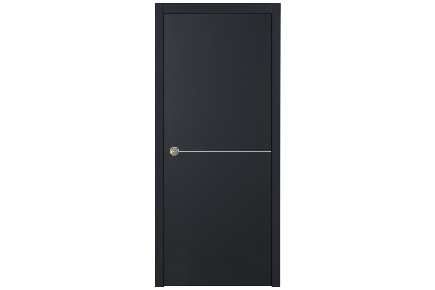 Nova Glam G-Pro 007 Soft Black Laminated Modern Interior Door