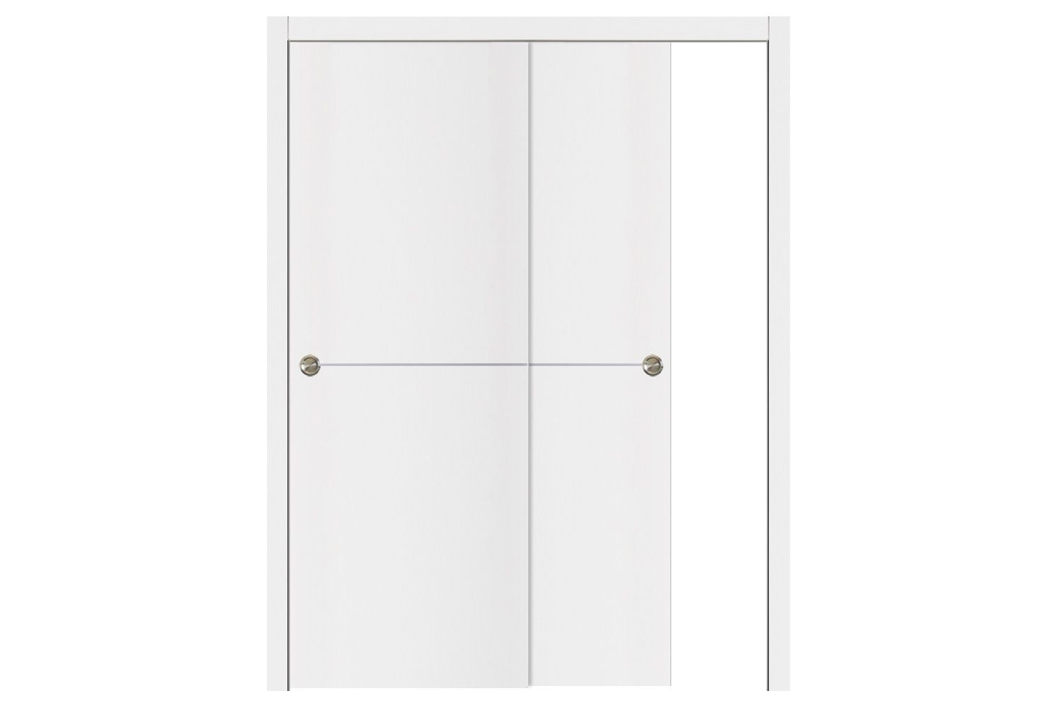 Nova Glam G-Pro 007 Soft White Laminated Modern Interior Door