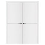 Nova Glam G-Pro 007 Soft White Laminated Modern Interior Door