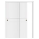 Nova Glam G-Pro 008 Soft White Laminated Modern Interior Door