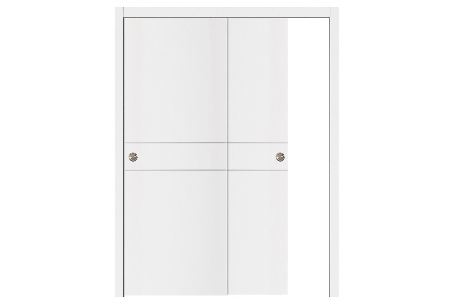 Nova Glam G-Pro 008 Soft White Laminated Modern Interior Door