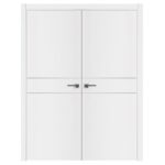 Nova Glam G-Pro 008 Soft White Laminated Modern Interior Door