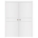 Nova Glam G-Pro 008 Soft White Laminated Modern Interior Door