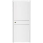 Nova Glam G-Pro 008 Soft White Laminated Modern Interior Door