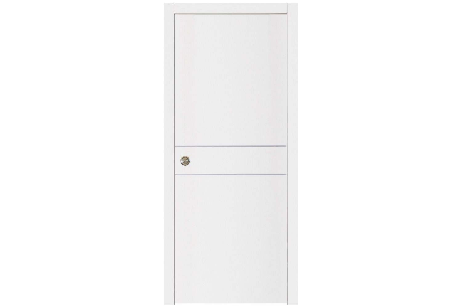 Nova Glam G-Pro 008 Soft White Laminated Modern Interior Door