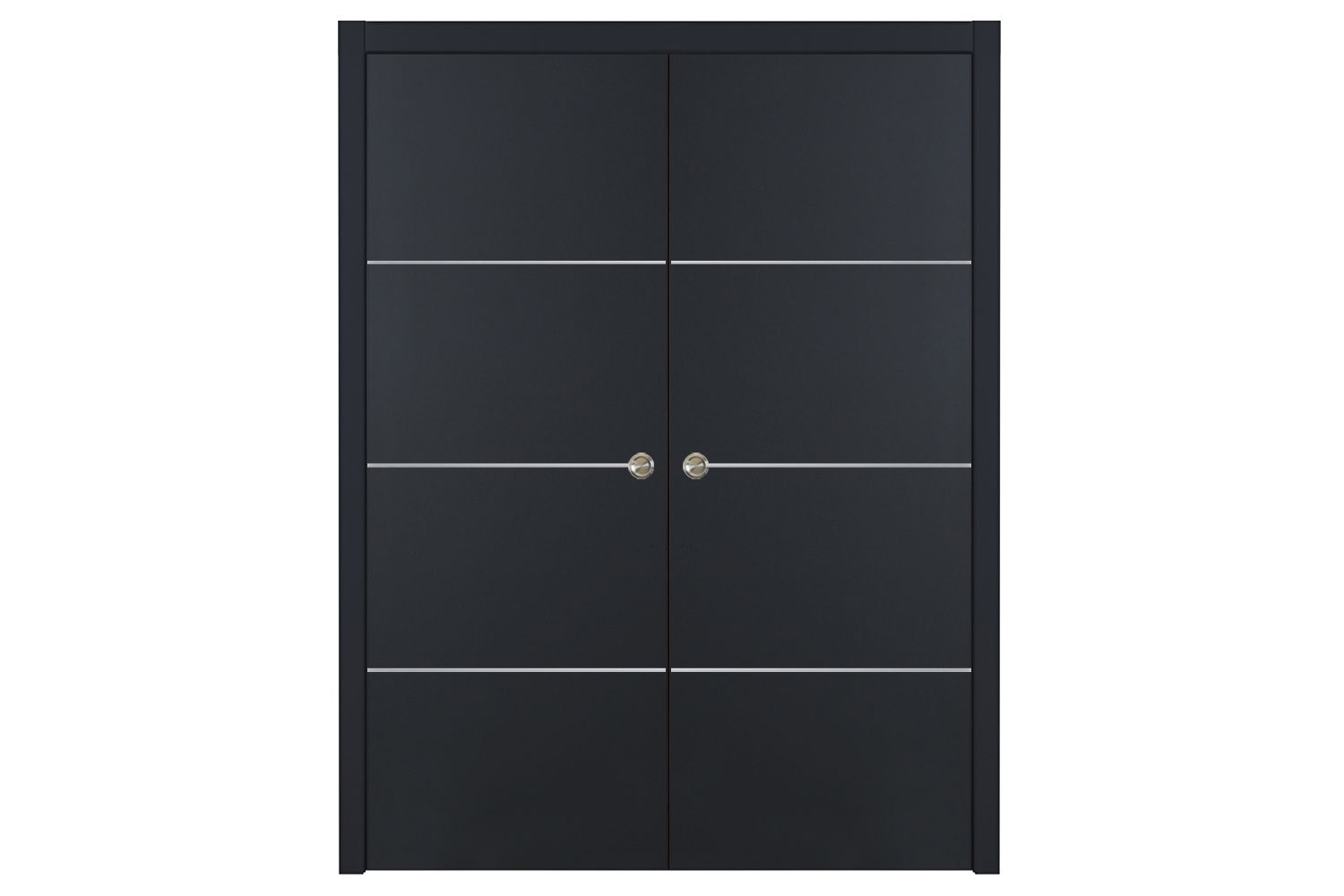 Nova Glam G-Pro 009 Soft Black Laminated Modern Interior Door