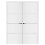 Nova Glam G-Pro 009 Soft White Laminated Modern Interior Door