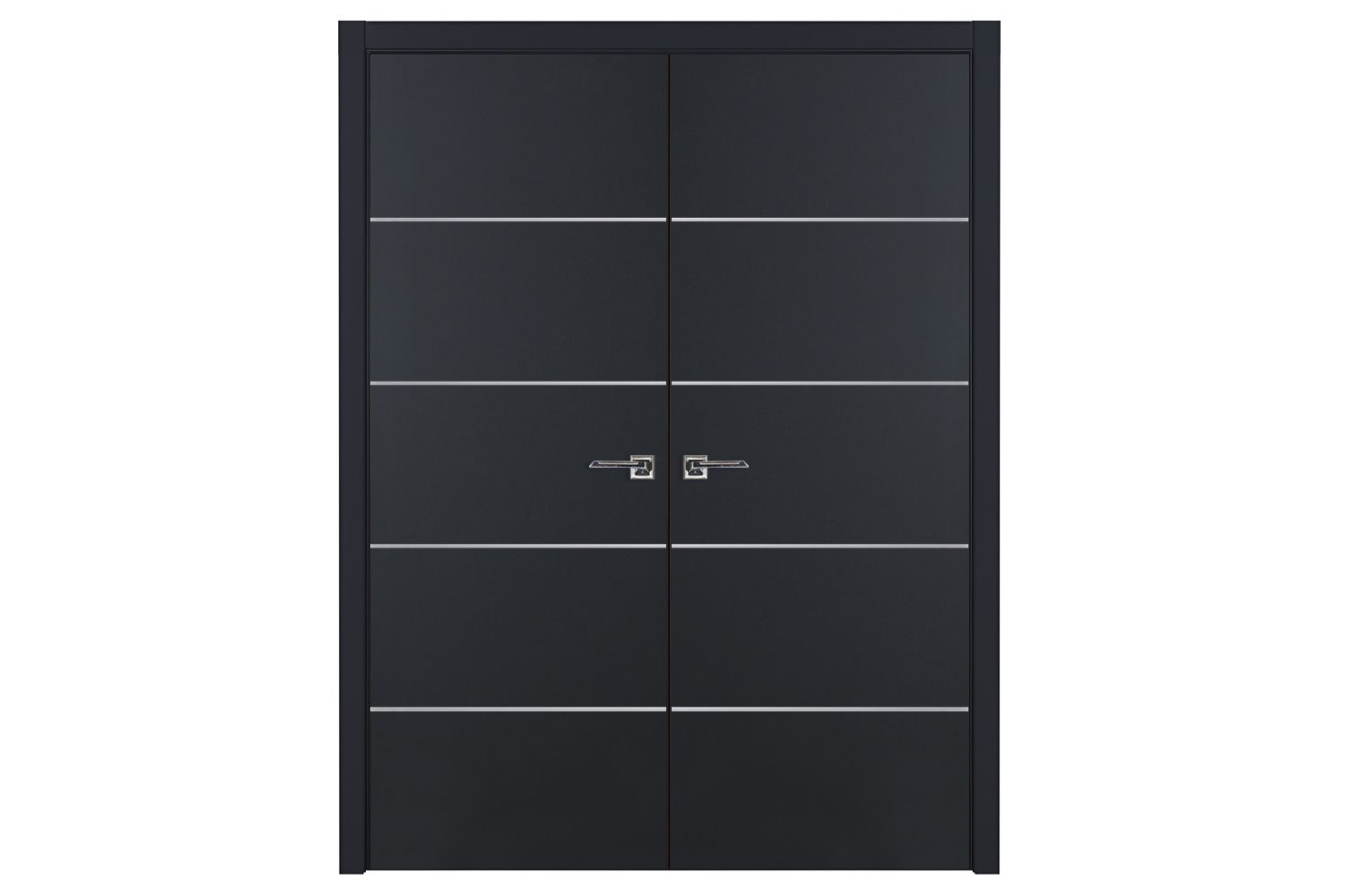 Nova Glam G-Pro 010 Soft Black Laminated Modern Interior Door