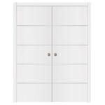 Nova Glam G-Pro 010 Soft White Laminated Modern Interior Door