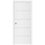 Nova Glam G-Pro 010 Soft White Laminated Modern Interior Door