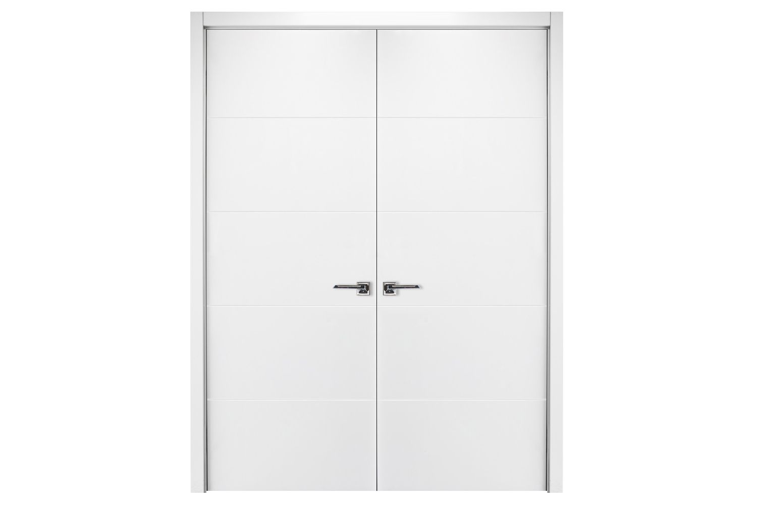 Nova Graffiti Soft White Laminated Modern Interior Door