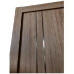 Nova HG-002V Dark Aloe Wood Laminated Modern Interior Door