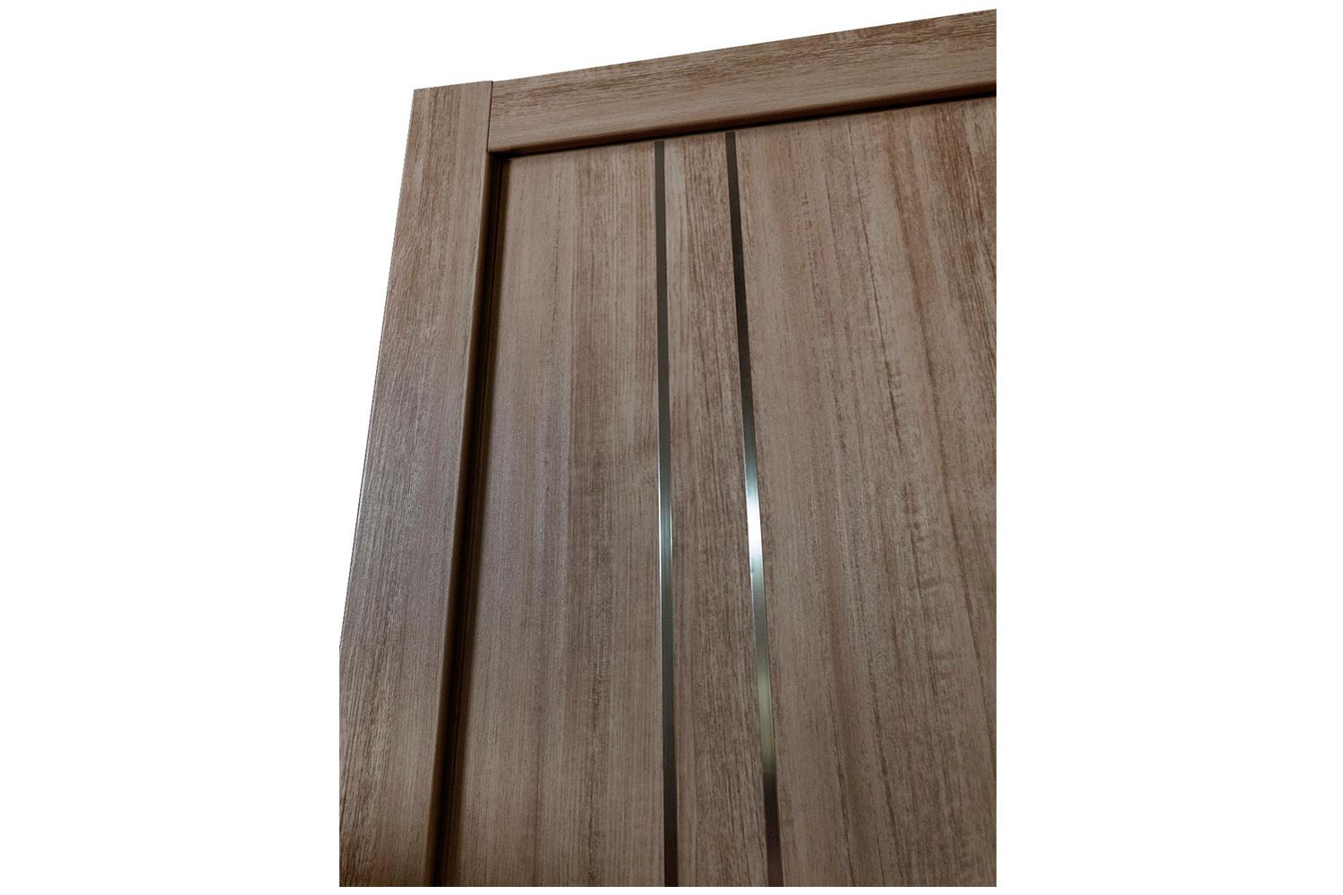 Nova HG-002V Dark Aloe Wood Laminated Modern Interior Door