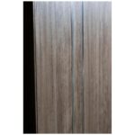 Nova HG-002V Dark Aloe Wood Laminated Modern Interior Door