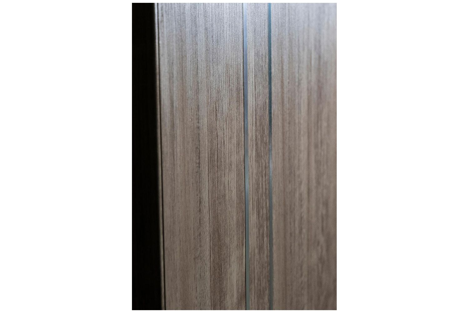 Nova HG-002V Dark Aloe Wood Laminated Modern Interior Door