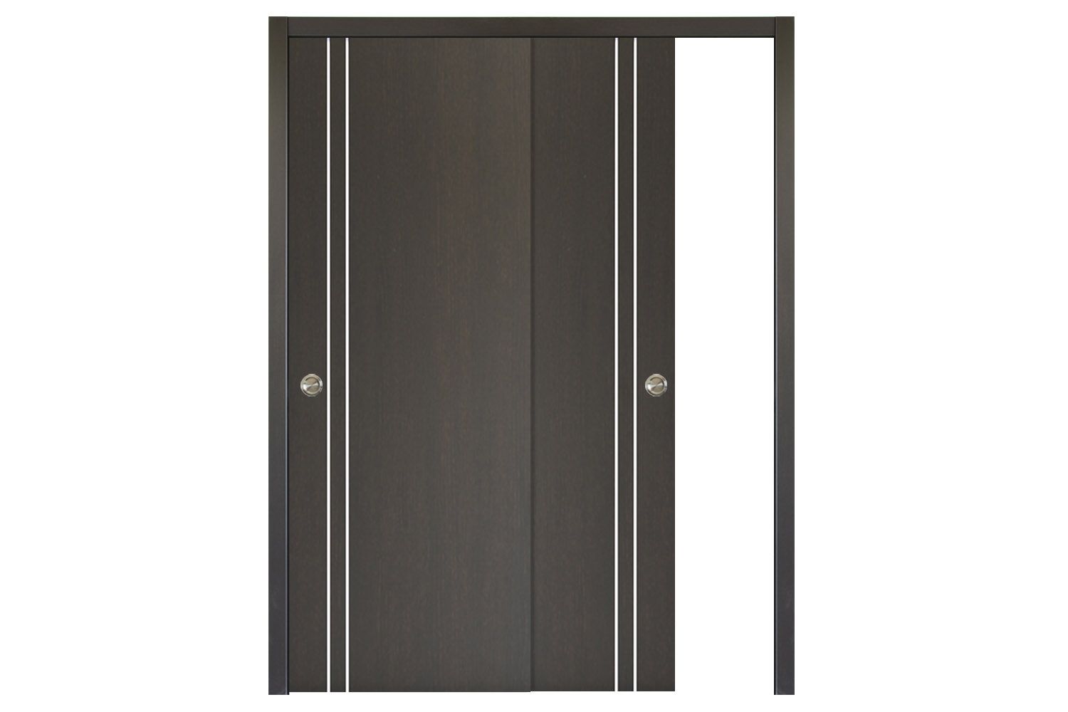 Nova HG-002V Japan Oak Laminated Modern Interior Door