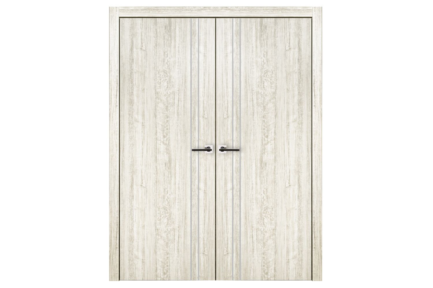 Nova HG-002V Light Aloe Wood Laminated Modern Interior Door