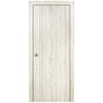 Nova HG-002V Light Aloe Wood Laminated Modern Interior Door