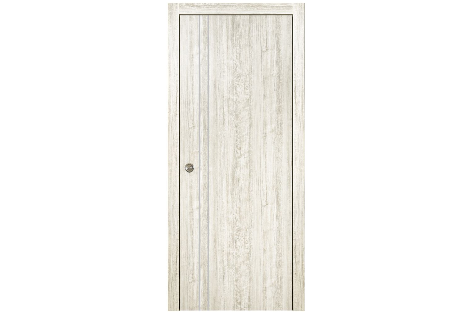 Nova HG-002V Light Aloe Wood Laminated Modern Interior Door