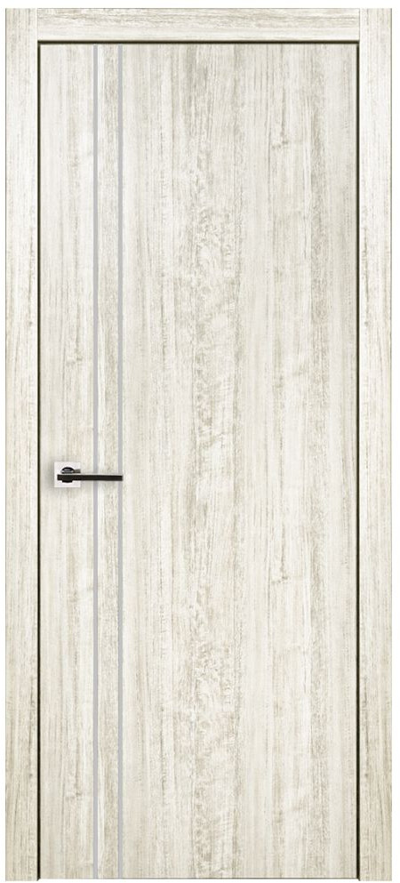 Nova HG-002V Light Aloe Wood Laminated Modern Interior Door