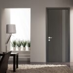 Nova HG-002VR Japan Oak Laminated Modern Interior Door