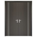 Nova HG-002VR Japan Oak Laminated Modern Interior Door