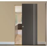 Nova HG-002VR Japan Oak Laminated Modern Interior Door