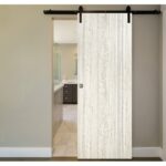 Nova HG-002VR Light Aloe Wood Laminated Modern Interior Door