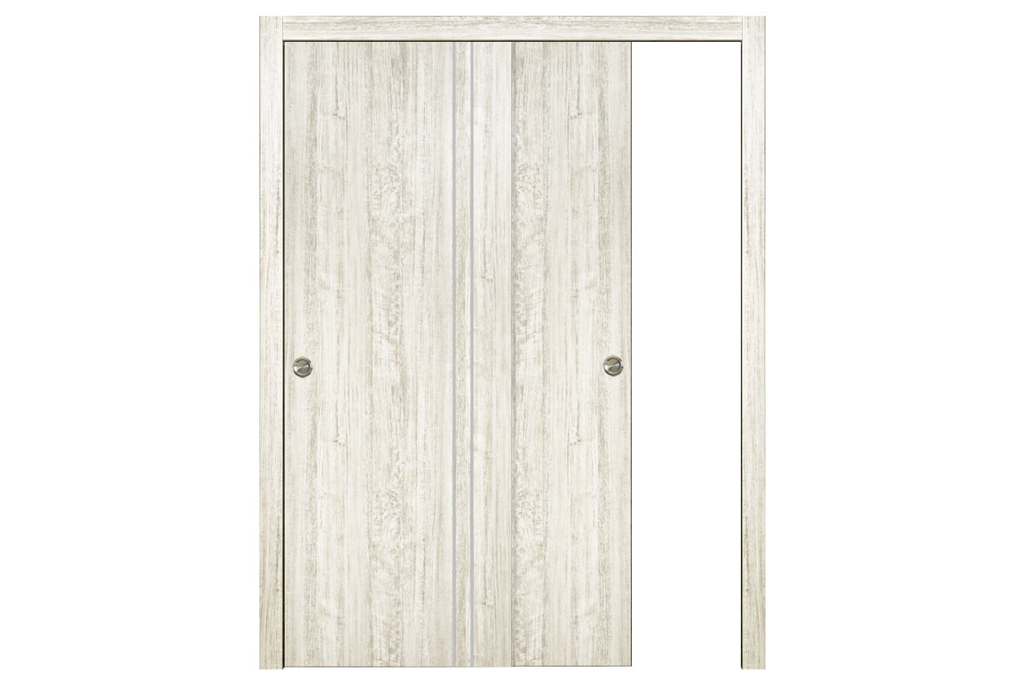 Nova HG-002VR Light Aloe Wood Laminated Modern Interior Door