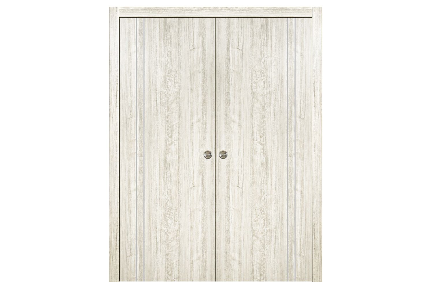 Nova HG-002VR Light Aloe Wood Laminated Modern Interior Door