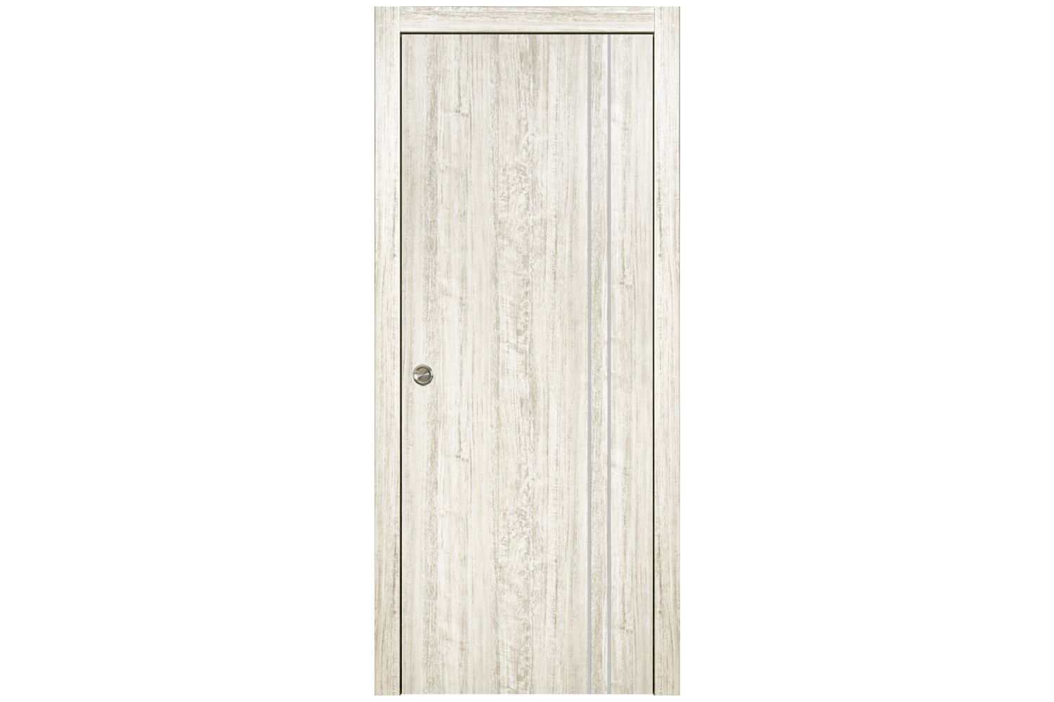 Nova HG-002VR Light Aloe Wood Laminated Modern Interior Door